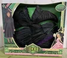 Wizard Of Oz Wicked Witch Costume Dress Up Set Jakks Pacific Size 4-6x New