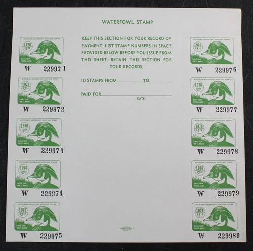 CKStamps: US Stamps Collection Michigan 1976 Mint NH