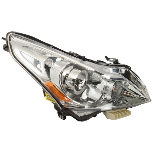 Passenger Side HID/Xenon Headlight For Infiniti G37 Coupe/Convertible 2008-2010 – With Bulbs