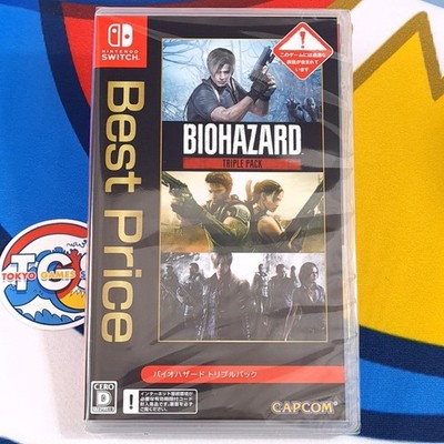 BioHazard Triple Pack [Best Price] Switch Japan [Resident Evil/Capcom] NEW