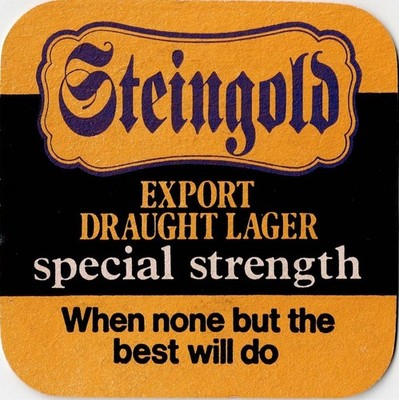 Steingold Export Zugluft Lager ''Wenn niemand außer den Besten reicht''
