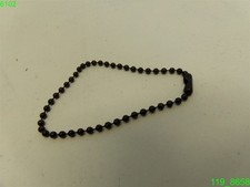 Qty 10,000: BLACK BALL CHAIN 6" SHORT DOG TAG BEAD CHAIN 10000- NEW