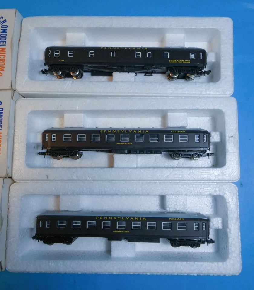 JUEGO DE PASAJEROS LIMA N GAUGE PRR - AUTOS AMERICANIZADOS FS PRINCIPIOS DE LOS 60 - OB - EXPORTACIONES RARAS Foto 3 de 4