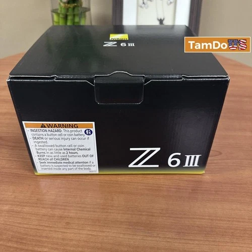 Nikon - Z6III FX-format Mirrorless Camera Body - Black