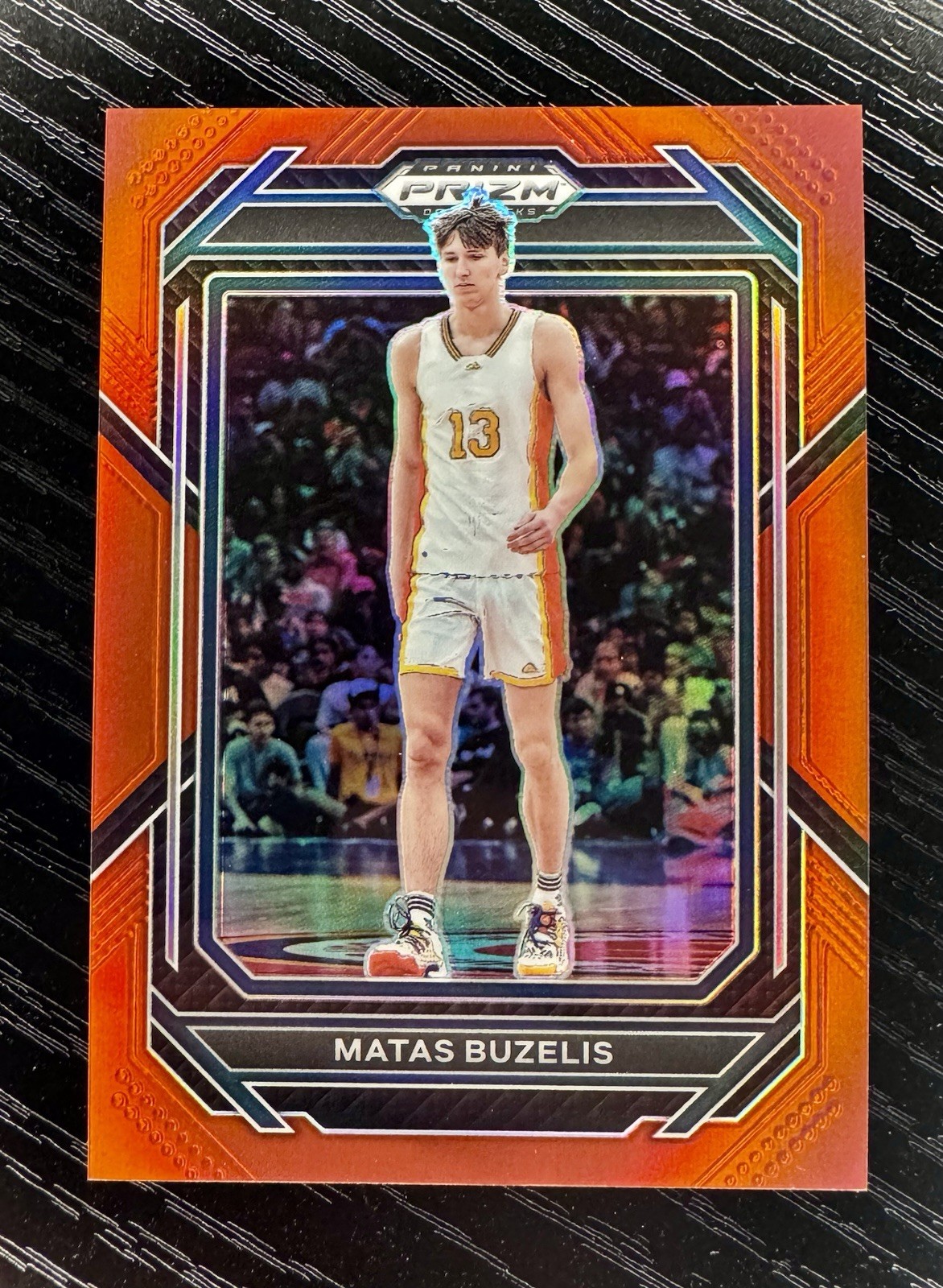 2023 Panini Prizm Draft Picks Matas Buzelis #13 Red Prizm /299 (Prospect)