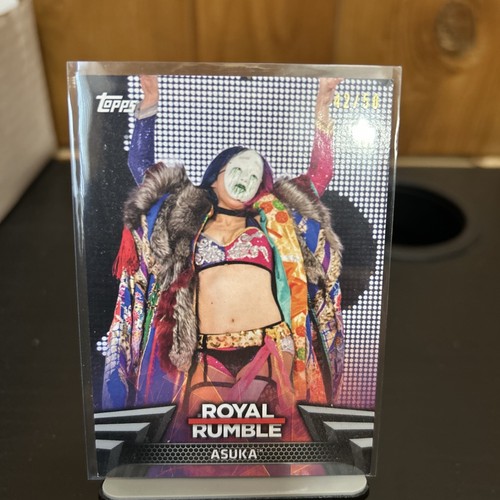 Asuka - 2018 WWE Topps "Royal Rumble" Wrestling Card #RR-19 /50