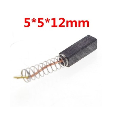 10 pcs  5mm x 5mm x 12mm Replacement   Motor Carbon Brushes #zn