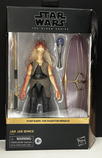 STAR WARS BLACK SERIES 6 THE PHANTOM MENACE Jar Jar Binks Deluxe NIB Sealed