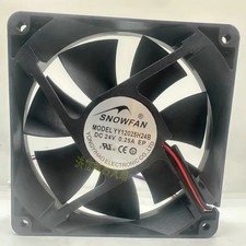 1 pcs SNOWFAN YY120225H24B 24V 0.25A Double Ball Fan DC Cooling Fan