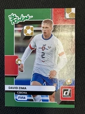 2022-23 Panini Donruss - The Rookies David Zima #2 Green (RC)