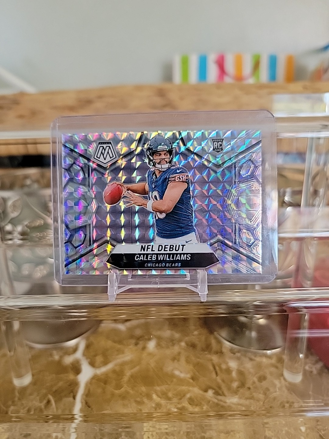 🧨🔥🔥2024 Panini Mosaic - NFL Debut Caleb Williams #289 Mosaic Prizm (RC)🧨🔥🎇