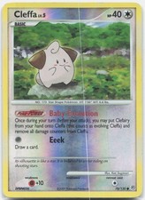Cleffa Common Diamond and Pearl DP Colorless Reverse Holo 78/130 2007 HP on eBay