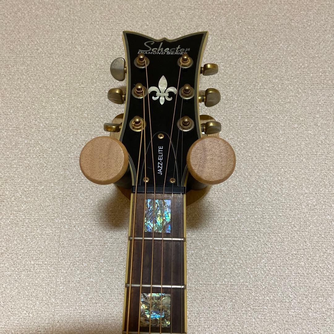 Full Acoustic Guitar Schecter Diamond Series Jazz-Elite Quilted