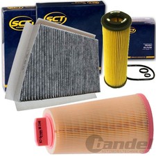 FILTERSET INSPEKTIONSKIT f&uuml;r MERCEDES C KLASSE W203 CLC CLK W209 122-192 PS