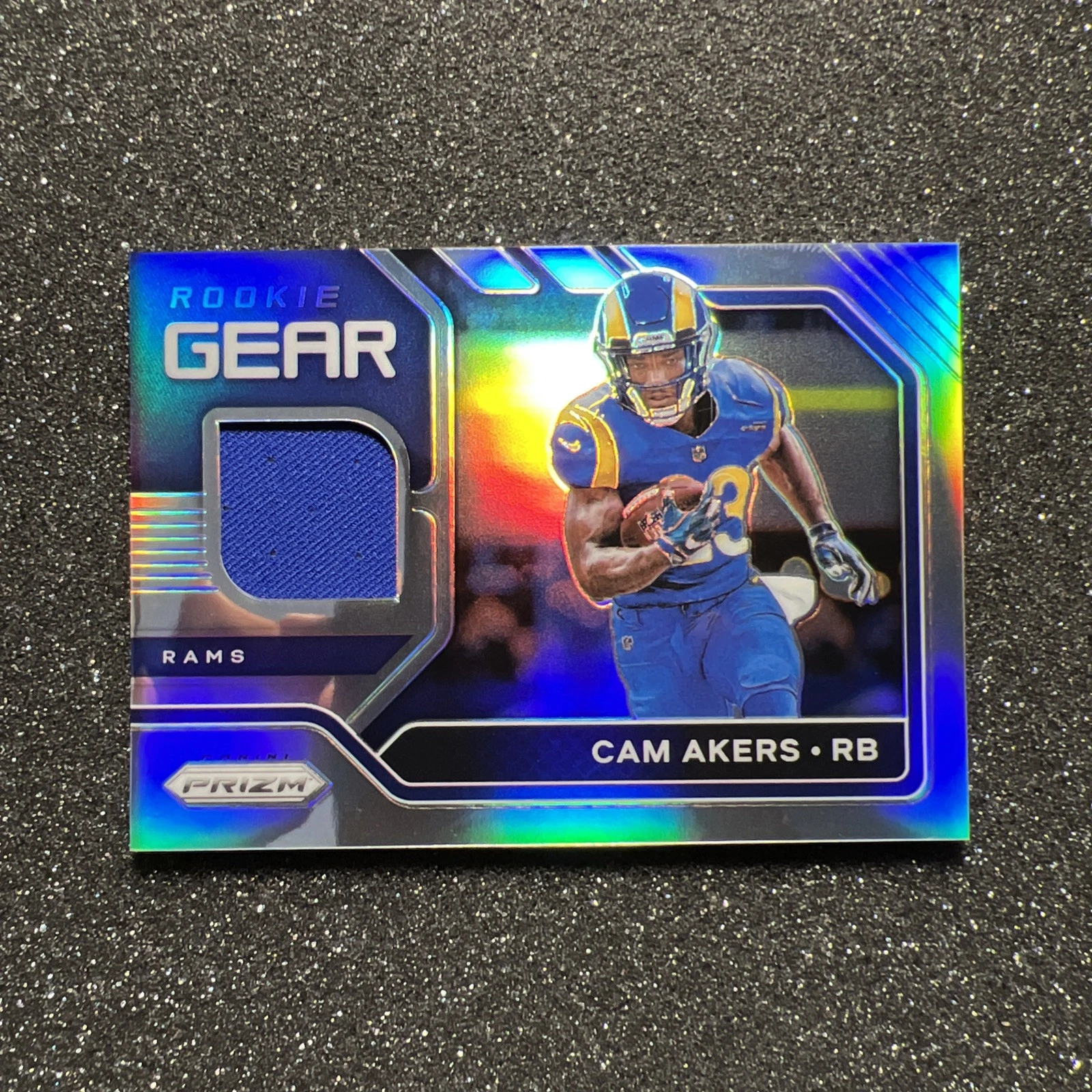 Cam Akers Panini Prizm Rookie Gear Relics #6 Base