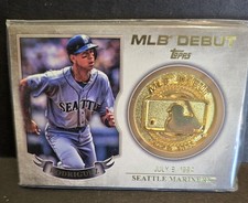 2016 Topps #MDM-AR Alex Rodriguez MLB Debut Medallion (Series 1)