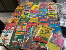 Disney Comics Lot of 44 Gold Key Whitman Reader Lot G-VG Late 70s Early 80s