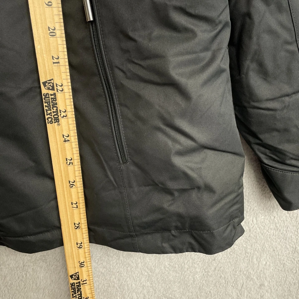 NWOT Gerry Men's XL Black Winter Parka Jacket Removable Hood Fleece Lined - Image 3 of 4