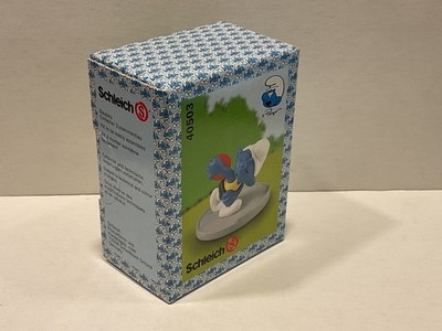 Schlümpfe Schleich Figur Super Schlumpf 40503 4.0503 Diskuswerfer Schlumpf ovp