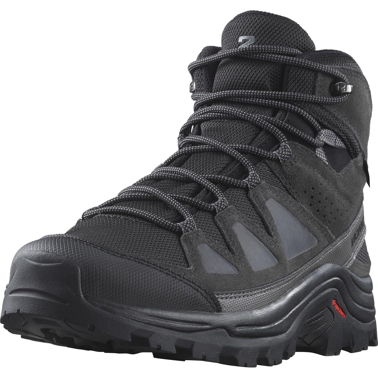 Salomon QUEST ROVE GORE TEX Scarpe da Trekking Uomo Nero Fantasma Magnetico ...