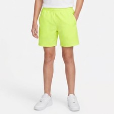 DSG Boys Agility Short Light Lime Neon Yellow Athletic Shorts Size L 14-16