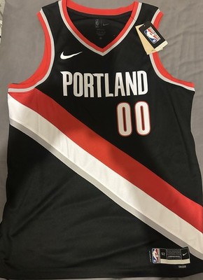Nike Portland Trail Blazers Henderson 00 Black NBA Jersey Size 52 Swing Man