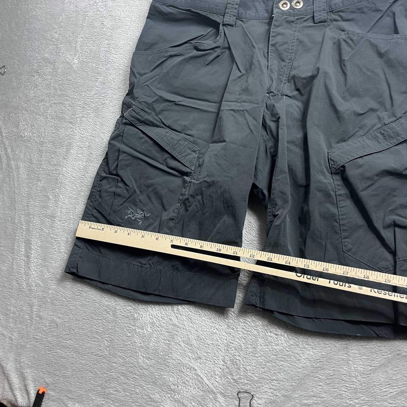 Arc'Teryx Shorts Mens 34 Army Gray Rampart Outdoors Hiking Cargo Lightweight thumbnail 6