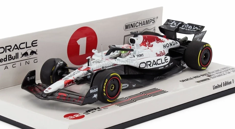 MINICHAMPS 1:43 MODELLINO F1 RED BULL HONDA RB21 MAX VERSTAPPEN JAPANESE GP 2025 - Immagine 2 di 4