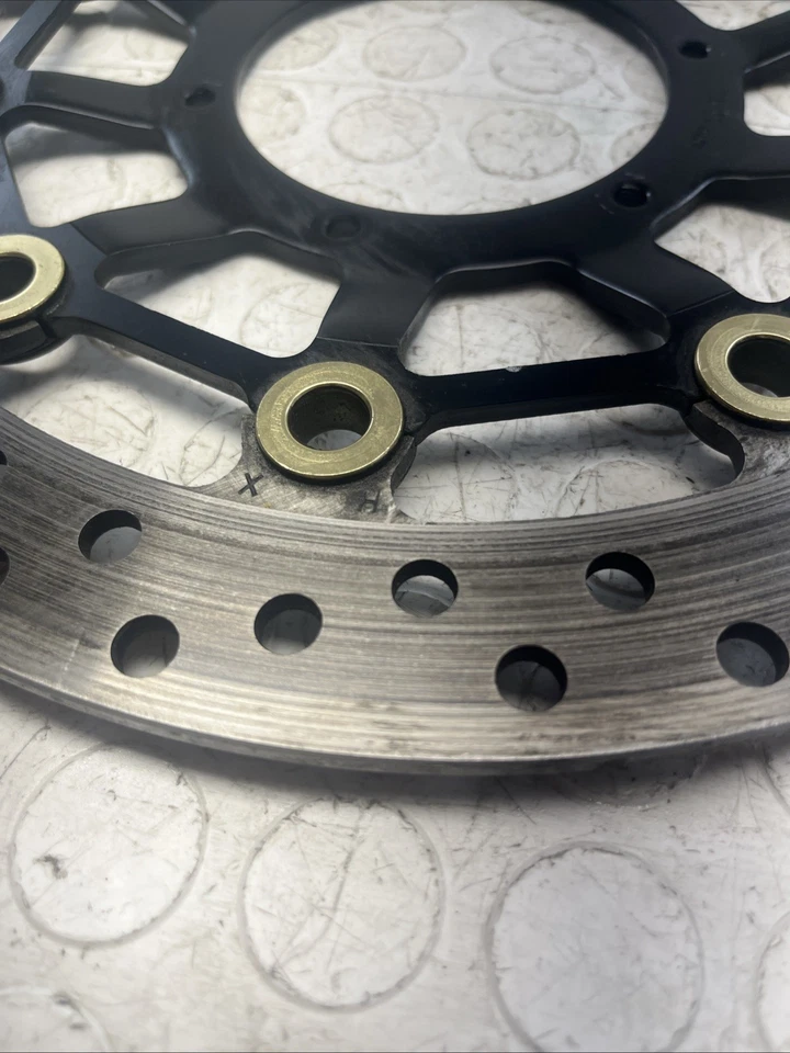 Rotor de disco de freno delantero izquierdo Honda CBR600RRR 2007-2011 OEM Foto 3 de 4