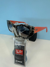 RAY-BAN RB4430 ZENA 1251/39 GRAY HAVANA  ORANGE BUTTERFLY SUNGLASSES 52-22-145