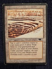 MTG Strip Mine No Horizon MP  Antiquities Magic the Gathering