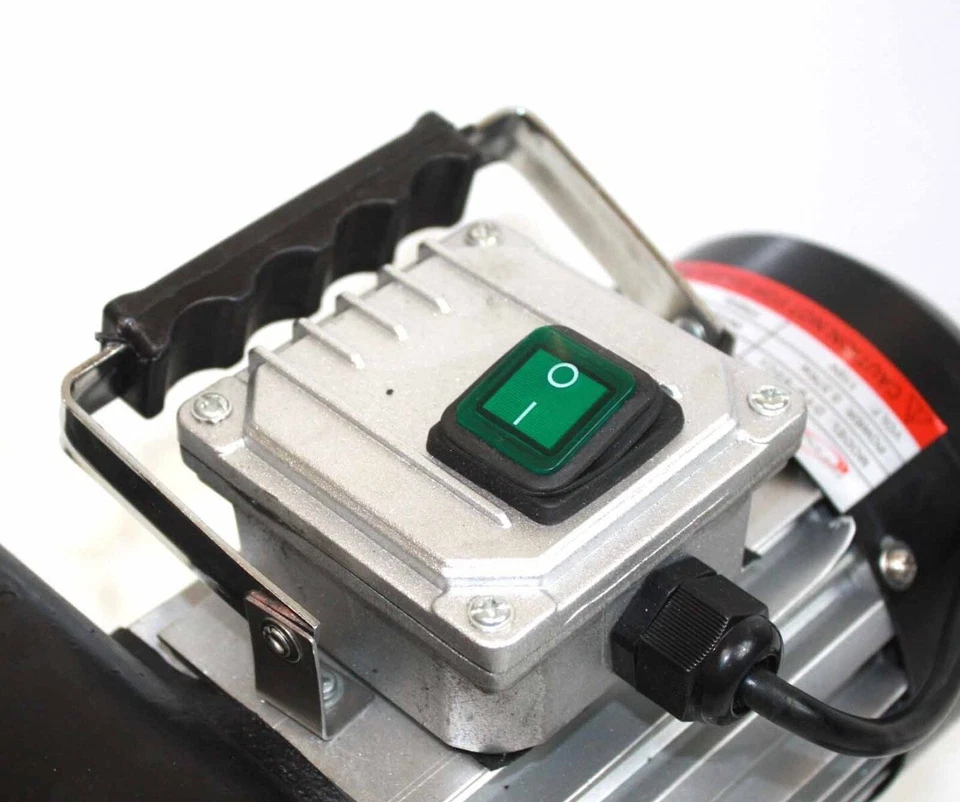 Kit de bomba de transferencia de aceite 110v CA 16GPM combustible diésel biodiesel con boquilla digital, manguera Foto 2 de 4