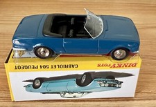 Dinky Peugeot 1:43 Vintage Manufacture Diecast Cars, Trucks & Vans