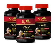 noni plant - NONI EXTRACT 500mg - antioxidant nutritional supplements women -3B