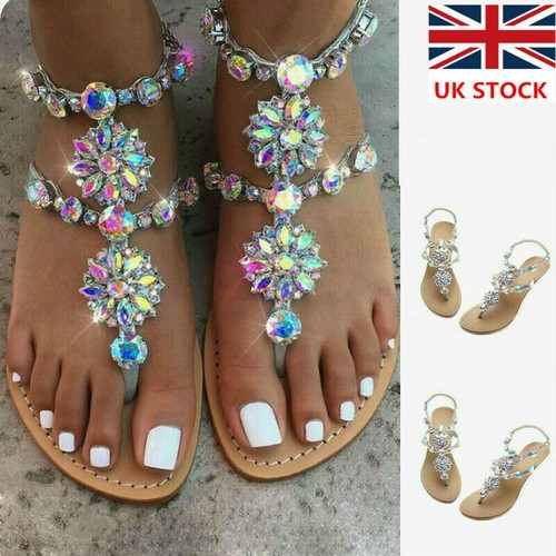 rhine stone sandals