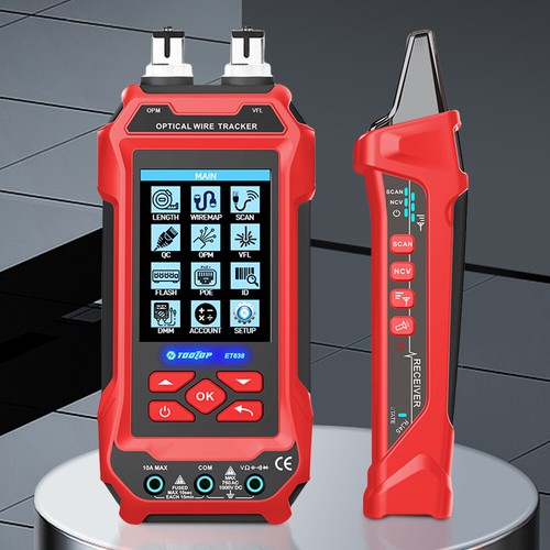 Network Cable Tester POE Wire Tracer Rechargeable Networking Tool (ET638) - Afbeelding 3 van 12
