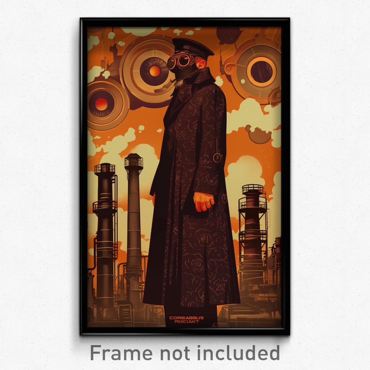 Vintage German Movie Poster - Outstanding Factory Retro Film Art Print  