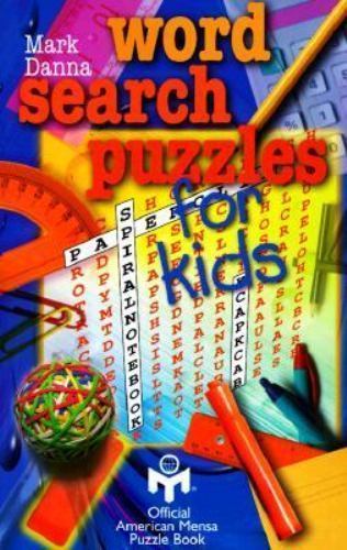 Word Search Puzzles for Kids by Mark Danna (1999, Trade Paperback) for sale online | eBay