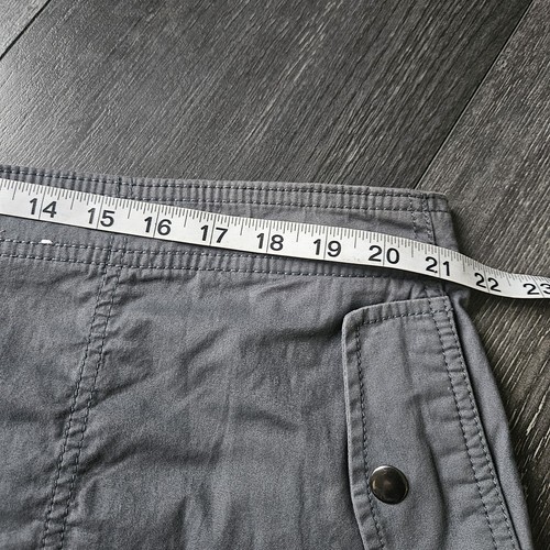 NWT Abercrombie Fitch Baggy Cargo Pants Womens XL Long Gray Streetwear Loose - Picture 14 of 18