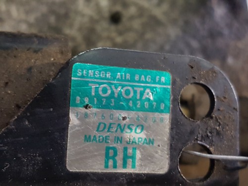 SENSORE AIRBAG LAT. ANT. SX TOYOTA RAV4 (00-06) SUV 5P (89174-42030 89173-42070) - Picture 3 of 3