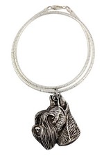 Schnauzer II - Dog necklace, unique jewellery for the dog fan, unique adder pend