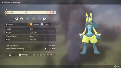 Zippy The Shiny Lucario