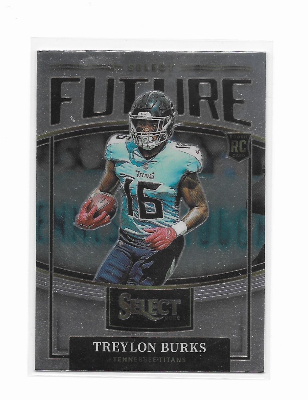 2022 Panini Select Treylon Burks Select Future RC #SF-10 Tennessee Titans