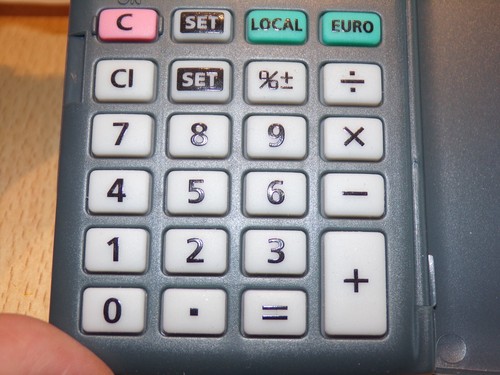 Calculatrice CANON LC-8E ( Currency conversion ) - Photo 5/10