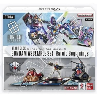 Gundam Card Game Start Deck Gundam Assembly Set Heroic Beginnings