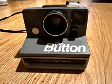VINTAGE Polaroid The Button Land Camera Instant Film Camera with Strap Untested