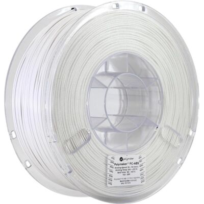PC-ABS Filament White 1.75mm 1Kg Polymaker 3D Druck