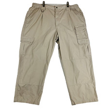 PROPPER Men's Khaki Tactical Teflon Soil Stain Resistant Rip-Stop Pants 46
