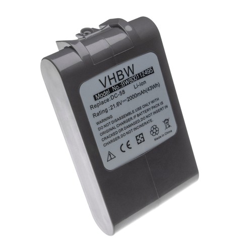 Batteria 2000mAh per Dyson V6, V6 Absolute, V6 Animal Pro | eBay