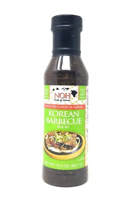 NOH Foods of Hawaii Korean BBQ Sauce & Marinade   13.5 oz Bottle Hawaiian Kal Bi